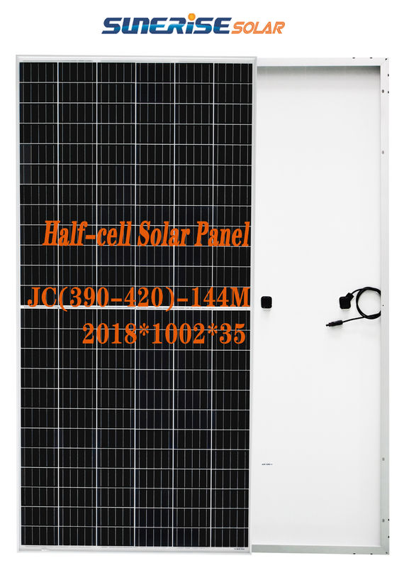 Household 405W 50.1V 144PCS Half Cell Solar Panel