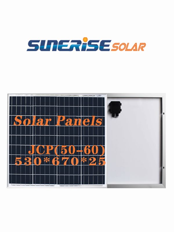 50Watt 60Watt 36Cells 18V Polycrystalline Solar Panel