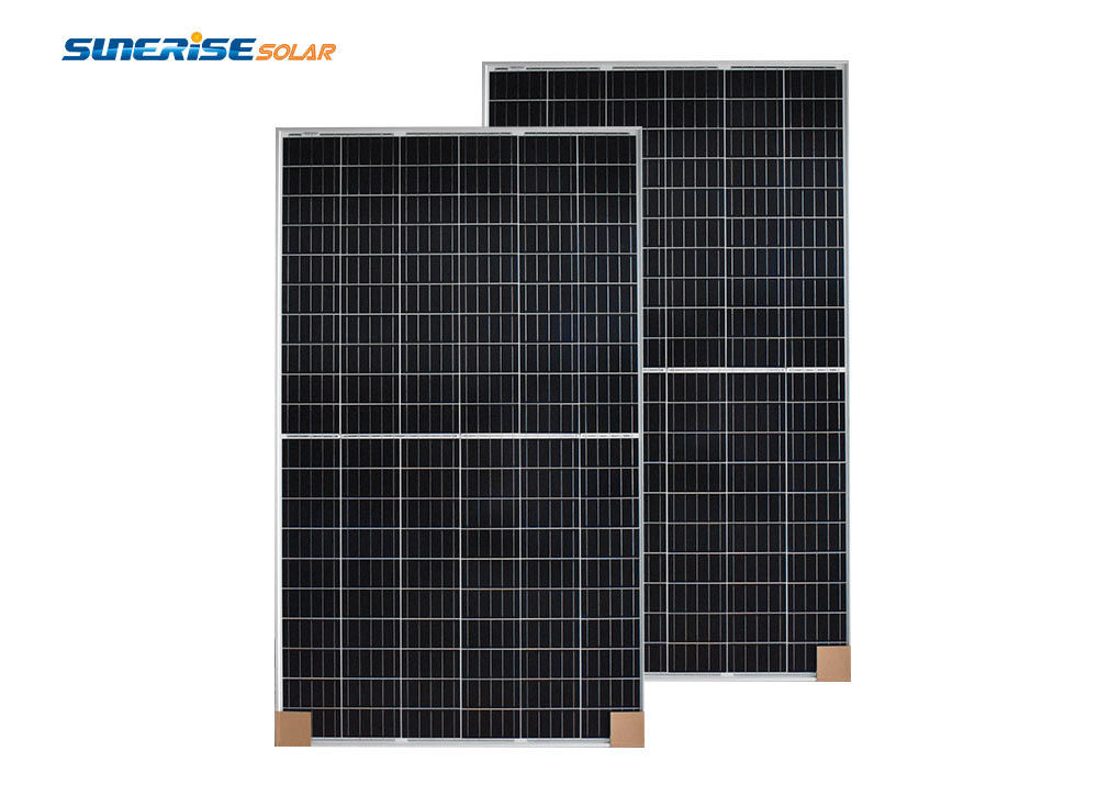 IP68 415W-144M 24KG Portable Half Cell Solar Panel For Home Use