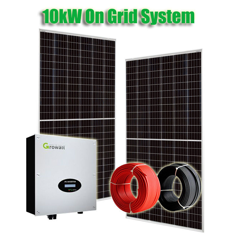 Sunerise Local Pitched 10KW 60Hz On Grid Solar PV System