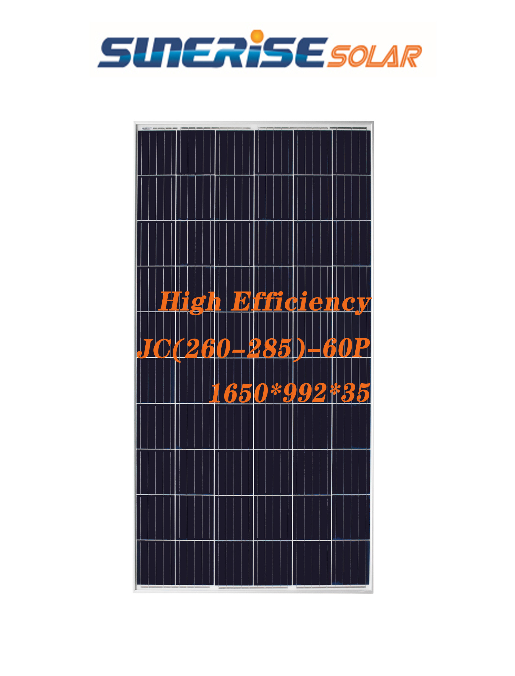 275W 37.18V Dual USB CE Polycrystalline Solar Panel