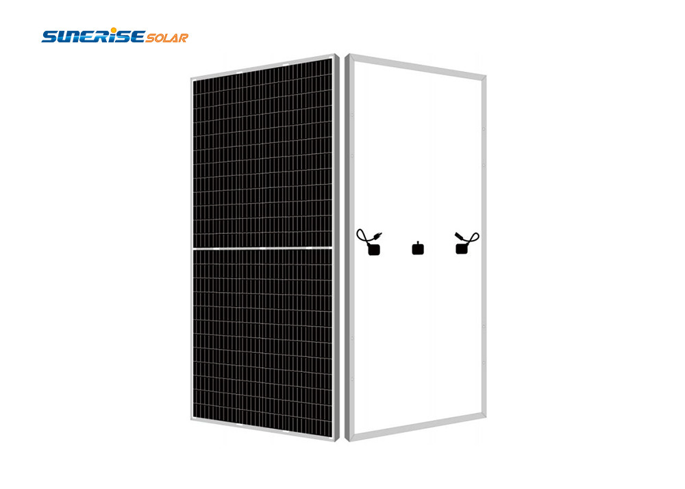 IP68 415W-144M 24KG Portable Half Cell Solar Panel For Home Use